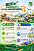 70 năm Học viện Nông nghiệp Việt Nam - Cuộc thi sáng tác về Học viện