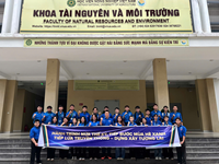 Bản hùng ca tuổi trẻ Hành trình xanh kết nối tri thức và kiến tạo tương lai của khoa Tài nguyên và Môi trường
