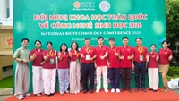 Sinh viên khoa Công nghệ sinh học tham gia Hội nghị Khoa học Toàn quốc về Công nghệ sinh học 2026