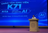 Khoa Công nghệ thông tin tổ chức chương trình Chào tân sinh viên Khóa 71 – “FITA Làm chủ kỷ nguyên AI”