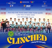 Đội tuyển bóng đá nam sinh viên Học viện Nông nghiệp Việt Nam chính thức góp mặt tại vòng Chung kết Giải bóng đá sinh viên toàn quốc năm 2026
