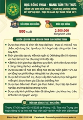 Chương trình học bổng chắp cánh tương lai