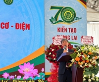 Khoa Cơ - Điện VNUA  70 năm kiến tạo tri thức, đồng hành cùng nông nghiệp hiện đại
