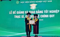 Gần 1000 thạc sĩ, cử nhân nhận bằng tốt nghiệp của Học viện Nông nghiệp Việt Nam