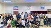Lễ khai giảng lớp tiếng Hàn Quốc Cơ hội học tập quốc tế tại Khoa Du lịch và Ngoại ngữ