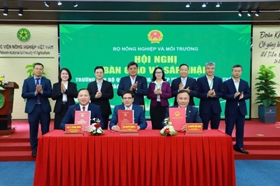 Hội nghị bàn giao và sáp nhập Trường Cán bộ quản lý nông nghiệp và Phát triển nông thôn vào Học viện Nông nghiệp Việt Nam