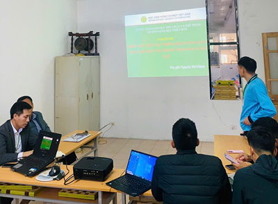 Seminar tháng 01 2026 - nhóm nghiên cứu mạnh tại Trung tâm Giáo dục thể chất và Thể thao