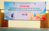 Giải Pickleball và Quần vợt cán bộ viên chức các Đại học, trường Đại học, Học viện và Cao đẳng khu vực Hà Nội năm 2026