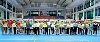 Tưng bừng khai mạc Giải bóng chuyền hơi cán bộ, viên chức và người lao động Học viện Nông nghiệp Việt Nam năm 2026