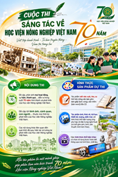 70 năm Học viện Nông nghiệp Việt Nam - Cuộc thi sáng tác về Học viện