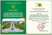 Thư mời cựu sinh viên, học viên, nghiên cứu sinh về dự Lễ Kỷ niệm 70 năm ngày thành lập Học viện