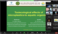 Webinar Toxiecological effects of microplastic to aquatic organisms