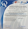 The Bachelor of Environmental Science, Vietnam University of Agriculture meets AUN-QA standard