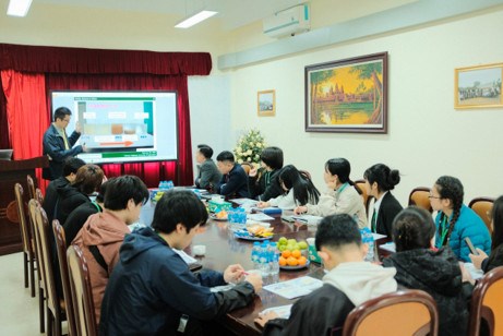 Prof. Toru Watanabe from Yamagata introduces wastewater treatment technology