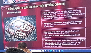 TRƯỜNG ĐÀO TẠO, BỒI DƯỠNG CÁN BỘ NÔNG NGHIỆP VÀ MÔI TRƯỜNG THAM DỰ HỘI NGHỊ TRỰC TUYẾN QUÁN TRIỆT NGHỊ QUYẾT TRUNG ƯƠNG 3 KHÓA XIV