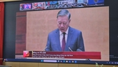 TRƯỜNG ĐÀO TẠO, BỒI DƯỠNG CÁN BỘ NÔNG NGHIỆP VÀ MÔI TRƯỜNG NGHIÊM TÚC HỌC TẬP, QUÁN TRIỆT NGHỊ QUYẾT, CHỈ THỊ CỦA BỘ CHÍNH TRỊ TRONG KỶ NGUYÊN MỚI