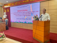 Khai giảng lớp “Tập huấn kỹ năng sử dụng AI trong thực thi nhiệm vụ quản lý nhà nước lĩnh vực nông nghiệp và môi trường tại Trường Đào tạo, bồi dưỡng Cán bộ Nông nghiệp và Môi trường