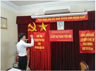 Lời tuyên thệ của người đảng viên mới