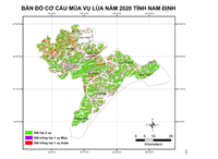 Đánh giá tình trạng bỏ hoang đất lúa trên địa bàn tỉnh Nam Định bằng phương pháp phân tích chuỗi ảnh Sentinel - 1 sar