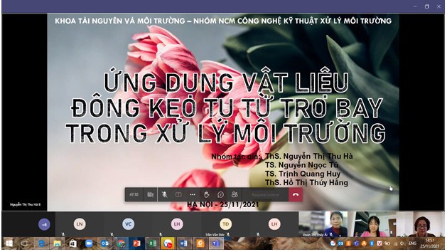 Phần trình bày của ThS. Nguyễn Thị Thu Hà