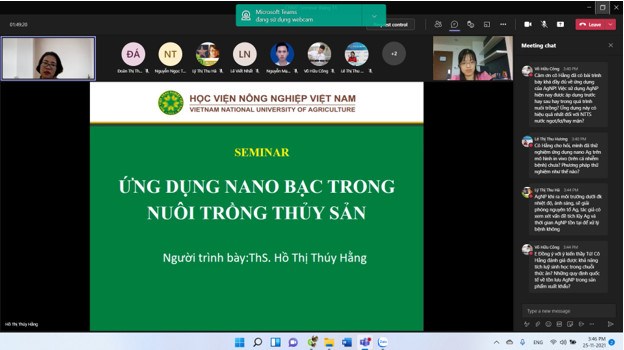 Phần trình bày của ThS. Hồ Thị Thúy Hằng