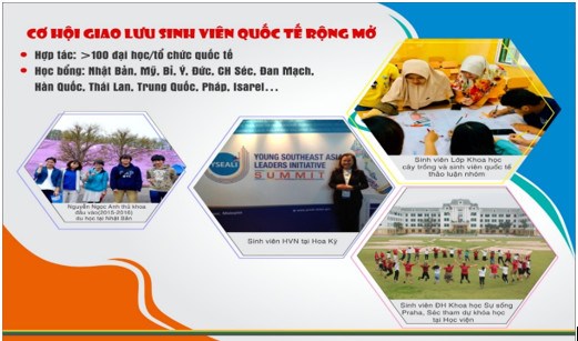 Cơ hội giao lưu quốc tế dành cho sinh viên ngành Quản lý Tài nguyên và Môi Trường