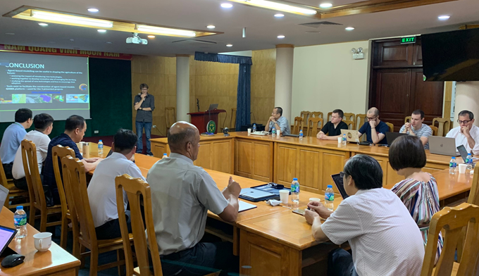 GS. Patrick Taillandier-ĐH Toulouse, Cộng hoà Pháp trình bày tham luận