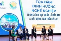 Tọa đàm định hướng nghề nghiệp trong lĩnh vực Quản lý đất đai và bất động sản thời kỳ 4 0