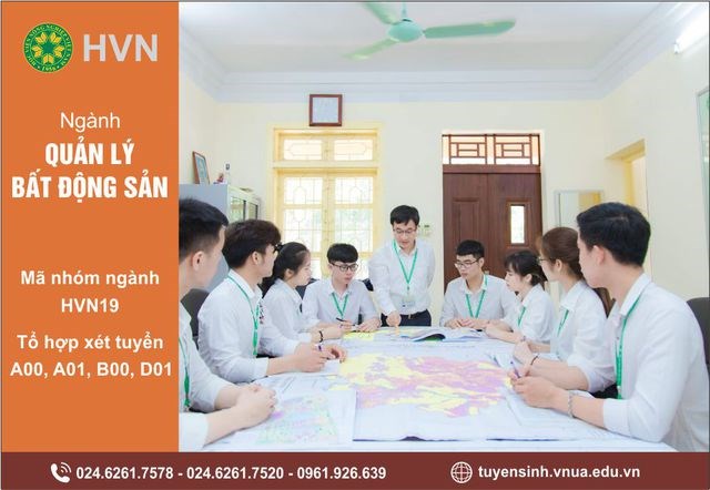 Sinh viên ngành Quản lý bất động sản được trang bị kiến thức chuyên môn và kỹ năng nghề nghiệp