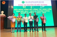 Lễ tổng kết năm học 2021 - 2022 khoa Tài nguyên và Môi trường