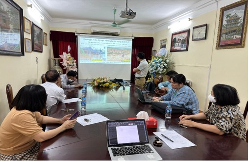 TS. Ngô Thanh Sơn trình bày nghiên cứu 