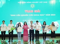 Hội nghị Khoa học và Công nghệ sinh viên VNUA 2023