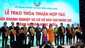 Bộ trưởng Lê Minh Hoan Đào tạo nguồn nhân lực nông nghiệp là tạo ra những người chủ tương lai