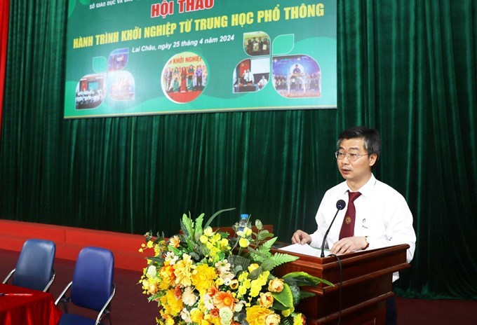 TS. Nguyễn Công Tiệp, Phó Giám đốc Học viện Nông nghiệp Việt Nam cho biết, Học viện Nông nghiệp Việt Nam đã ươm mầm, nuôi dưỡng, phát triển nhiều ý tưởng khởi nghiệp từ các em học sinh THPT.