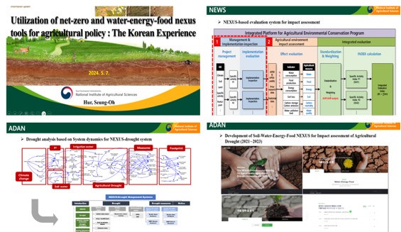 Công cụ Net-zero và Water-Energy-Food Nexus cho Chính Sách Nông Nghiệp tại Hàn Quốc