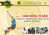 Chúc mừng 79 năm ngày truyền thống ngành Quản lý đất đai Việt Nam 03 10 1945 - 03 10 2024