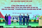 Học viện Nông nghiệp Việt Nam phấn đấu là cơ sở giáo dục đại học có uy tín cao trong khu vực và thế giới