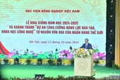 Học viện Nông nghiệp Việt Nam khai giảng năm học mới