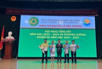 Khoa Tài nguyên và Môi trường tổ chức Lễ tổng kết năm học 2023 - 2024