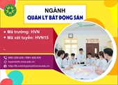 Tuyển sinh ngành Quản lý bất động sản