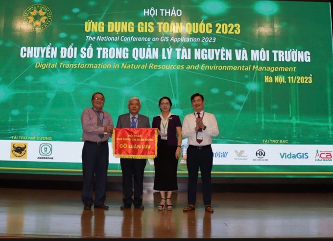 Hội thảo ứng dụng GIS toàn quốc năm 2023 được tổ chức tại Học viện Nông nghiệp Việt Nam