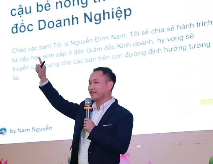 Ông Nguyễn Đình Nam, Giám đốc Kinh doanh kỹ thuật toàn quốc, Công ty TNHH Tigervet Việt Nam chia sẻ về kinh nghiệm khởi nghiệp của bản thân.