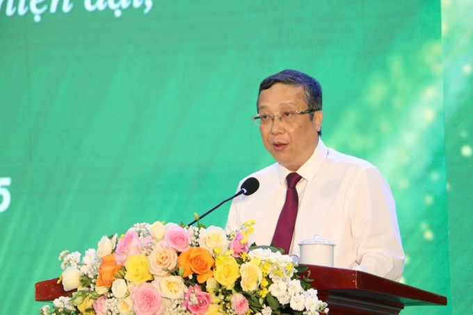 Thứ trưởng Hoàng Trung phát biểu tại Festival.