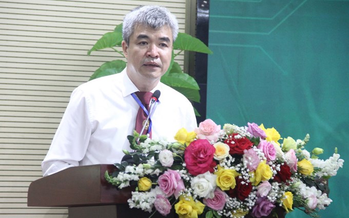 GS.TS Phạm Văn Cường – Phó Giám đốc Học viện Nông nghiệp Việt Nam phát biểu khai mạc.