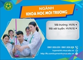Tư vấn hướng nghiệp ngành Khoa học Môi trường