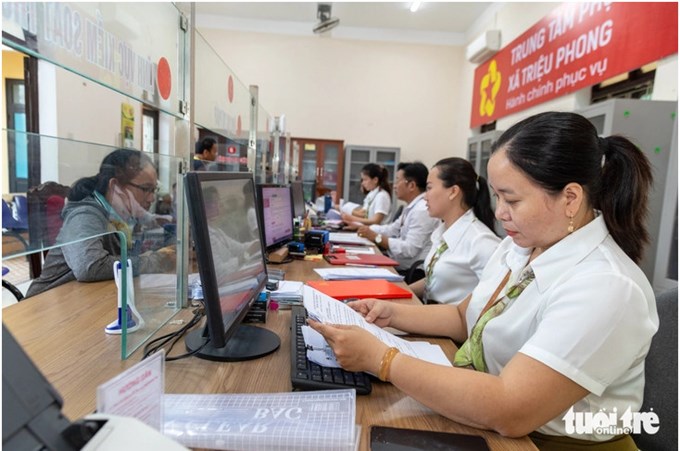 Quảng Trị kiến nghị có cơ chế để cấp xã tuyển dụng lãnh đạo, cán bộ phụ trách lĩnh vực đất đai có chuyên môn, năng lực - Ảnh: HOÀNG TÁO
