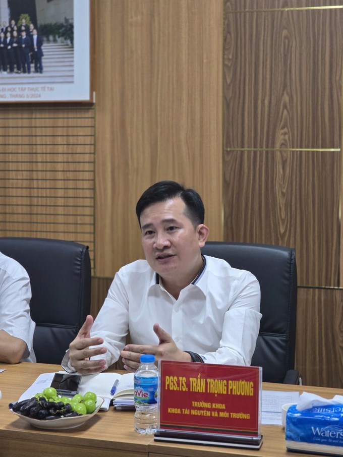 PGS.TS Trần Trọng Phương chia sẻ tại sự kiện