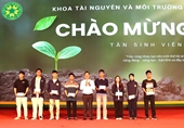 Hành trình tân sinh viên K70 khoa Tài nguyên và Môi trường Nơi tri thức khơi nguồn, khát vọng bùng cháy và công hiến bắt đầu