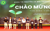 Khoa Tài nguyên và Môi trường, Học viện Nông nghiệp Việt Nam chào đón tân sinh viên K70 Khát vọng từ những mầm xanh tri thức