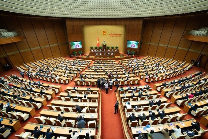 Toàn cảnh phiên họp ngày 20/11. Ảnh:Quochoi.vn